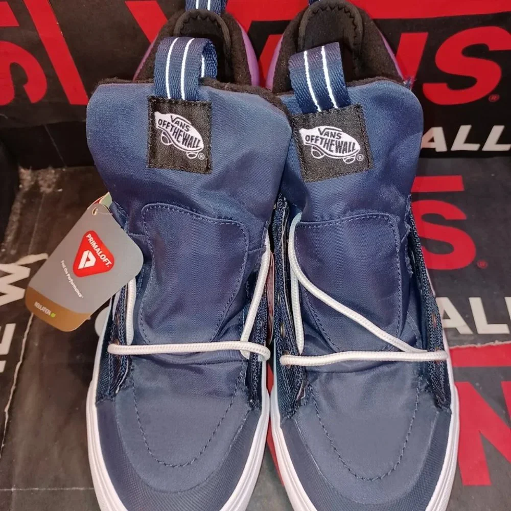 Vans Men's 3.5/Women's 5 Sk8-Hi Mte Dx Dress Blue/Jasper VN0A4P3I2US